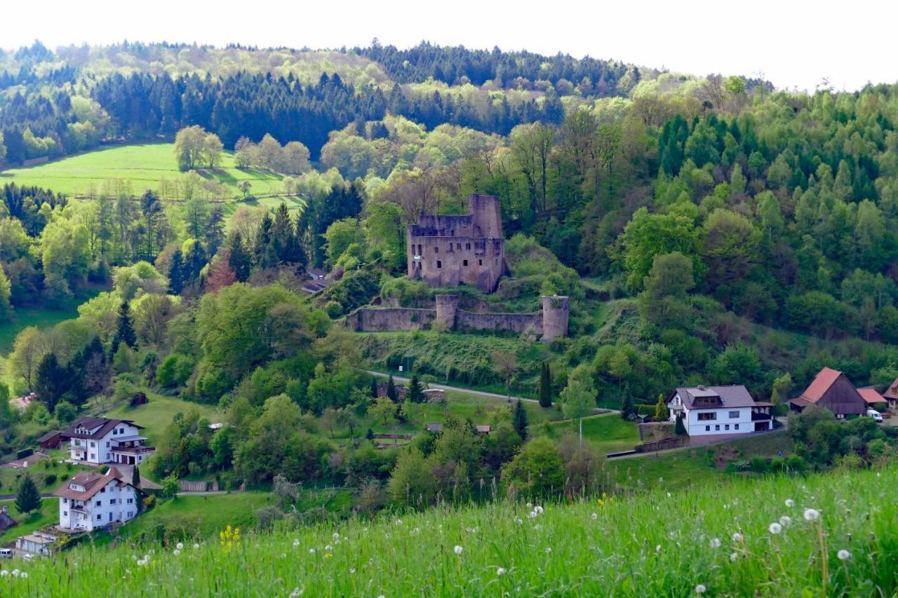 Hotel Gruener Baum Mit Restaurant & Wellness Oberzent Esterno foto